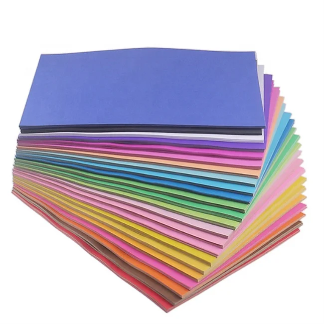 100 Sheets Handmade Colored Paper A4 Copy Paper Color Printing