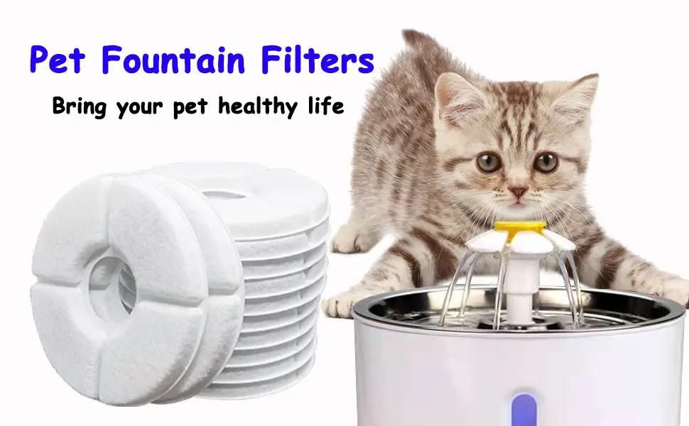 Replacement Filters For Cat Water Fountain Pet Water Fountain Filters