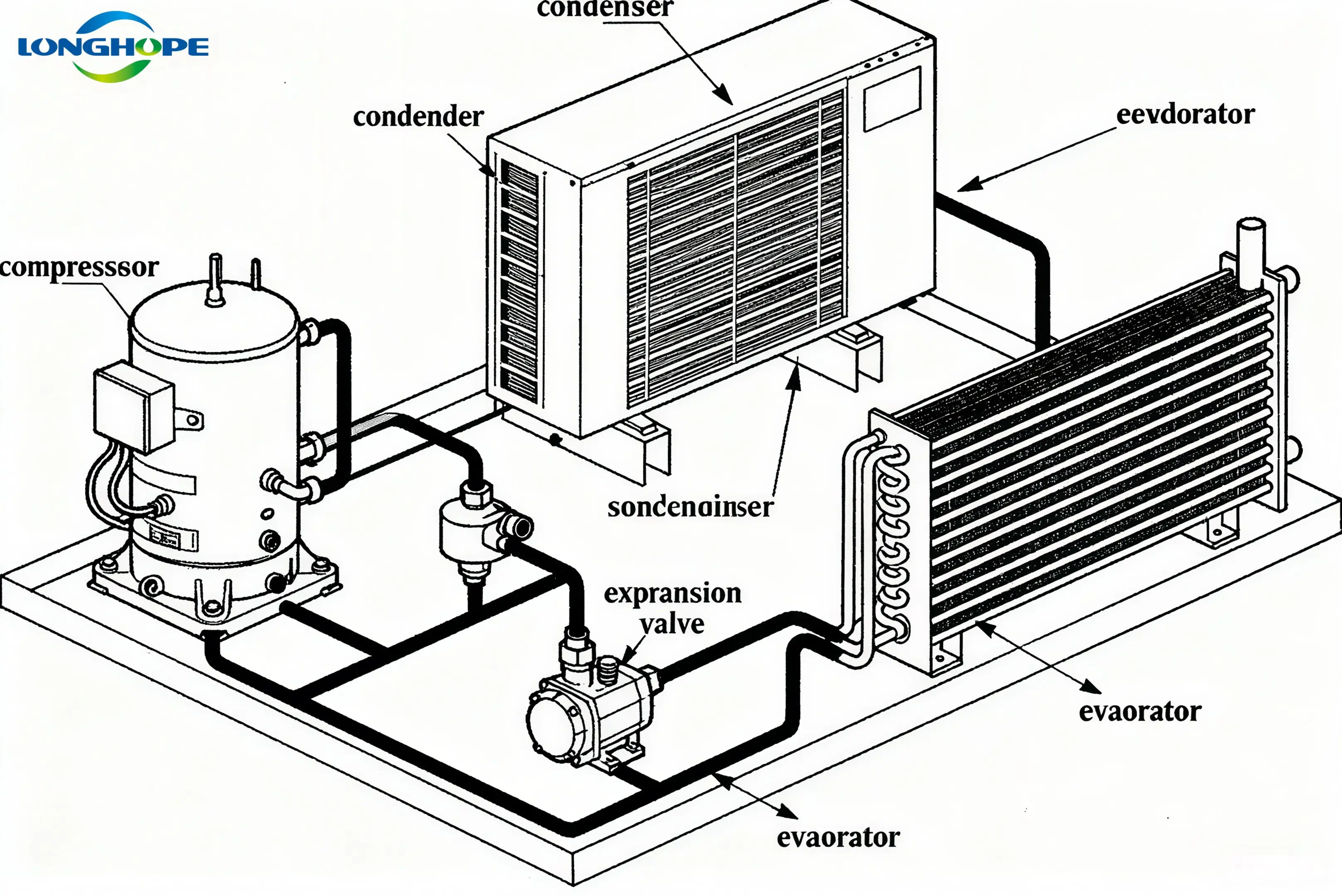 Swimming Pool Heat Pump, 220 V, 10KW - detail 18