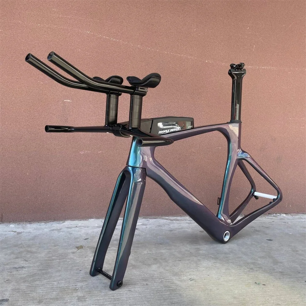 トライアスロン・TTバイク カーボンフレーム 700C BXTカーボンタイムトライアルTTフレームセットディスク中国工場卸売OEM