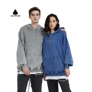 Heavy Weight Organic Cotton Plus Size Unisex Women Hoodie With Custom Logo Streetwear Hoodie High Quality Pullover Hoodie