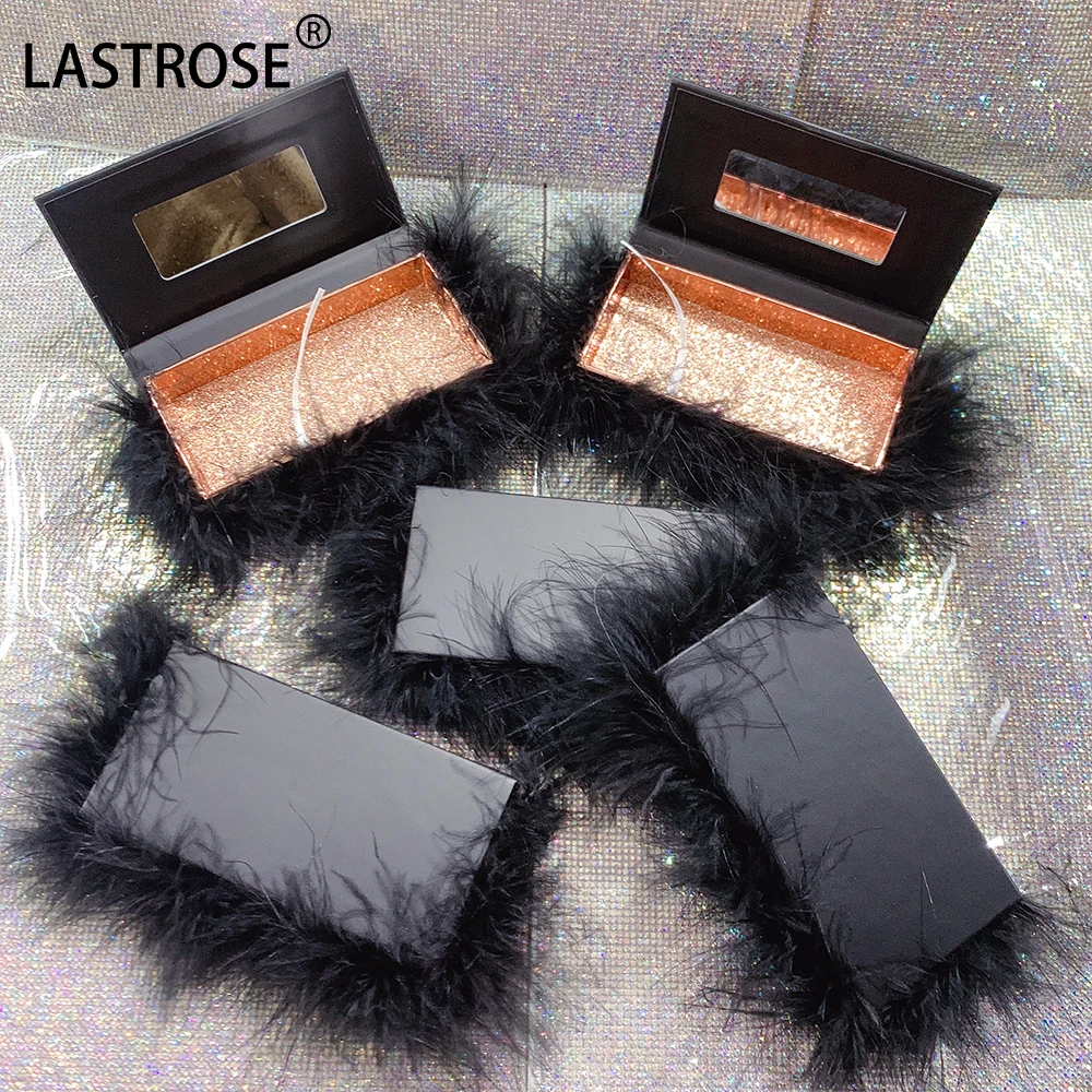 Empty Lash Box Full Strip Eyelash Box Private Label Lashes Case Diamond ...