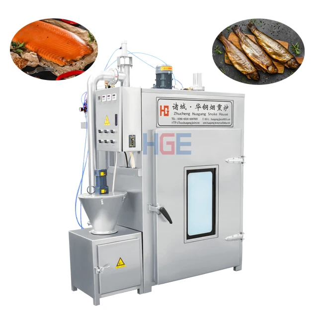 Automatic Smoke House Fish Meat Cold Smoking Machine Meat Smoker Oven Machine