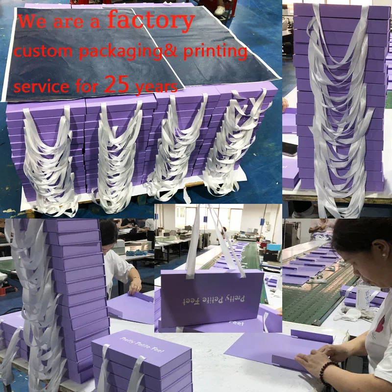 Custom Large Luxury Handbag Gift Packaging Boxes Book Shape Hand Bag