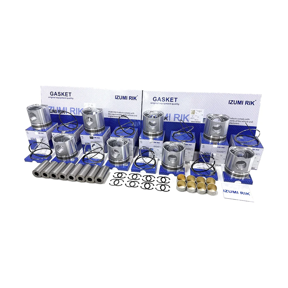IZUMI RIK S8N-PTA Piston & Piston Ring Set for Mitsubishi Engine Replacement Parts