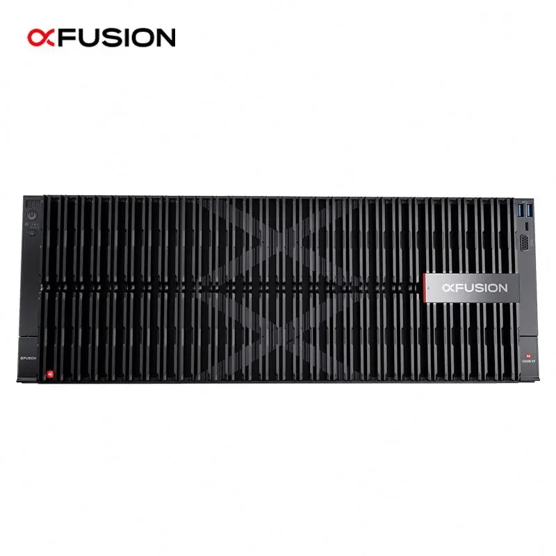 Serveurs cloud GPU en gros, boîtier pour serveur NAS XFusion V6/V7, prix de rack 4U, stockage dans châssis 2U, baie 1U, 24 PC, serveur réseau à 4 ports