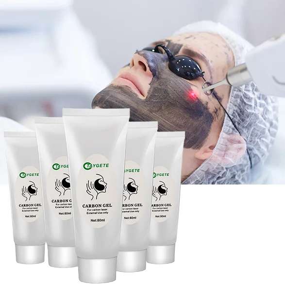 Soft Black Doll Treatment Carbon Gel Facial Nd Yag Cream Carbon Peeling Gel For Laser Carbon Bel
