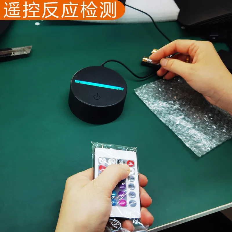 Erasable Writing Board Creative Diy Rgb Led Memo Message Luminous Note Acrylic Writing Board