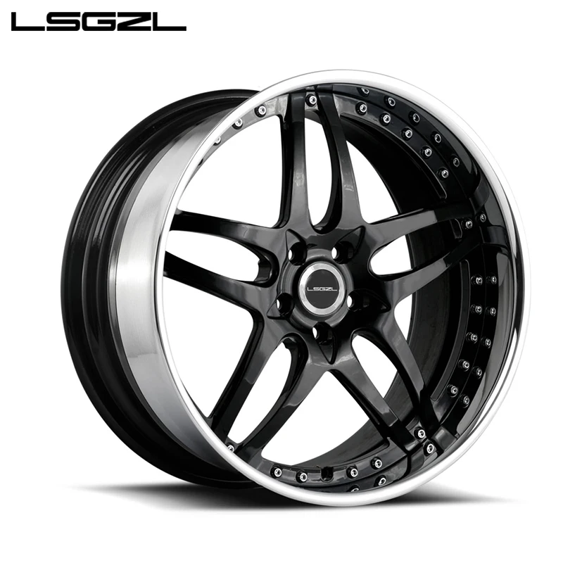 Lsgzl Custom Carbon Fiber Rims,2 Or 3piece Alloy Wheels Are