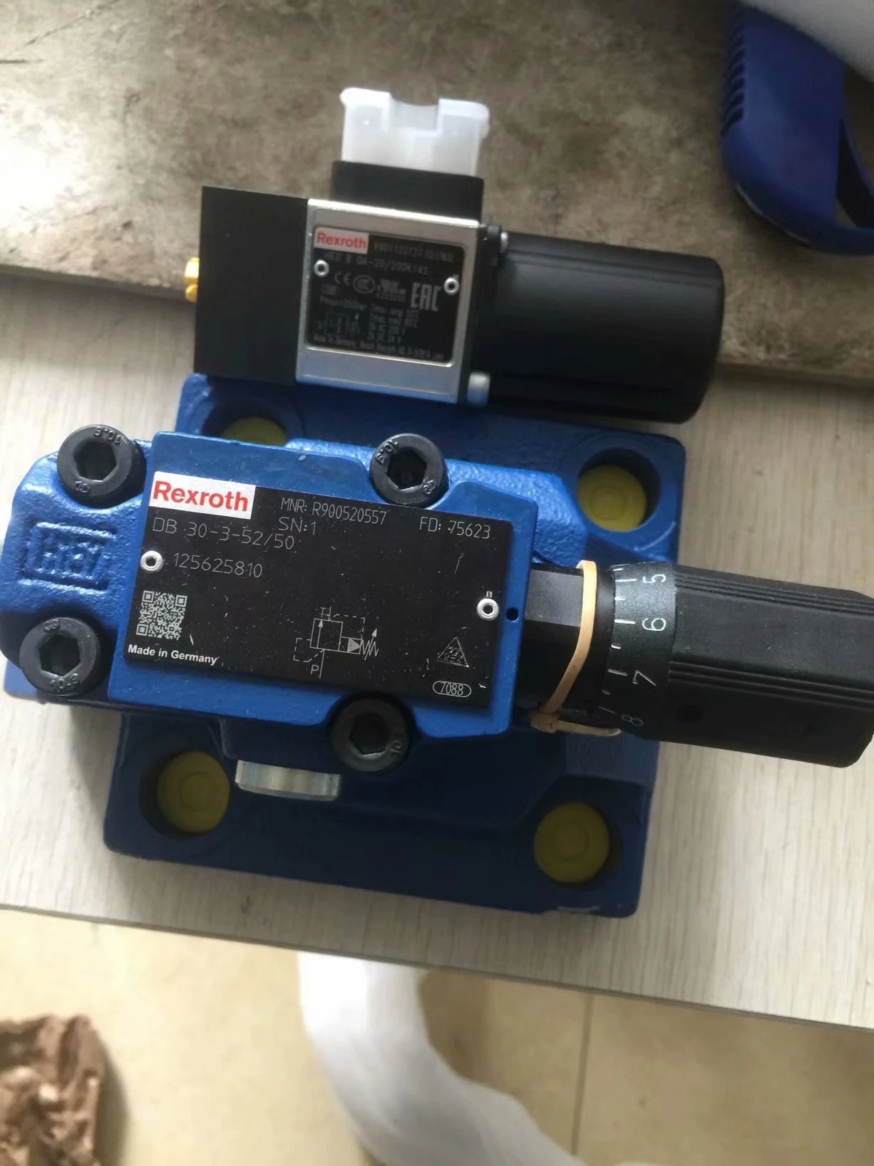 Rexroth DBW Type DBW20 DBW10 DBW30 Electro Hydraulic Pilot Relief Valve DBW20B2-5X/100U6EG24N9K4