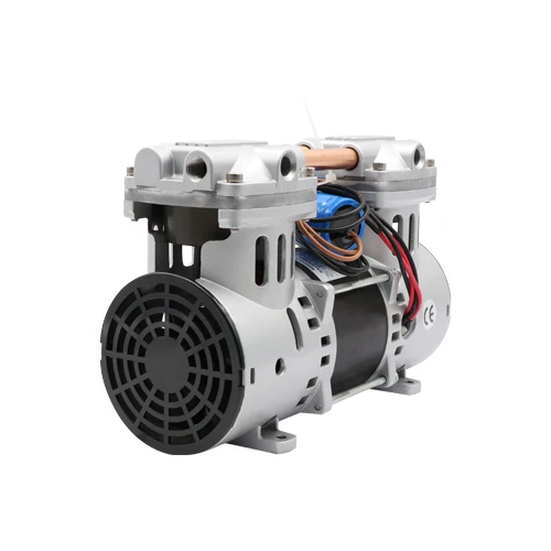 Shanghai Factory Small Mini Oil Free Piston Rocking Oilless Vacuum Pump for Medical Aspiration