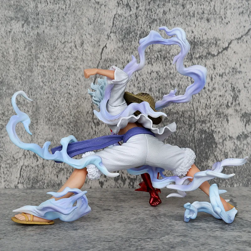 Sun God Nikka Five Luffy Squat Second Gear Fruit Awakening White