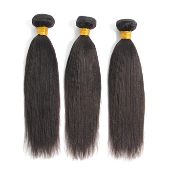 Wholesale Top Vendors 100% Raw Unprocessed yaki straight hair, 100% virgin brazilian human hair