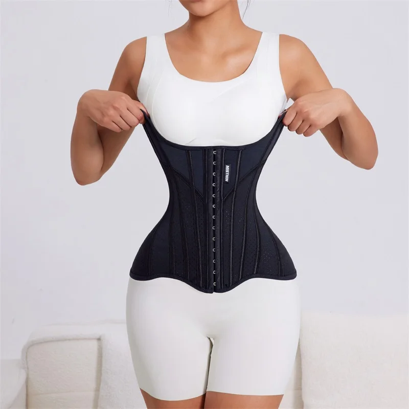 MISTHIN Body Women Trimmer Cincher Corset Double Belt Wrap Girdle Tummy Control Shaper Waist Trainer Shaperwear for Women manufacture