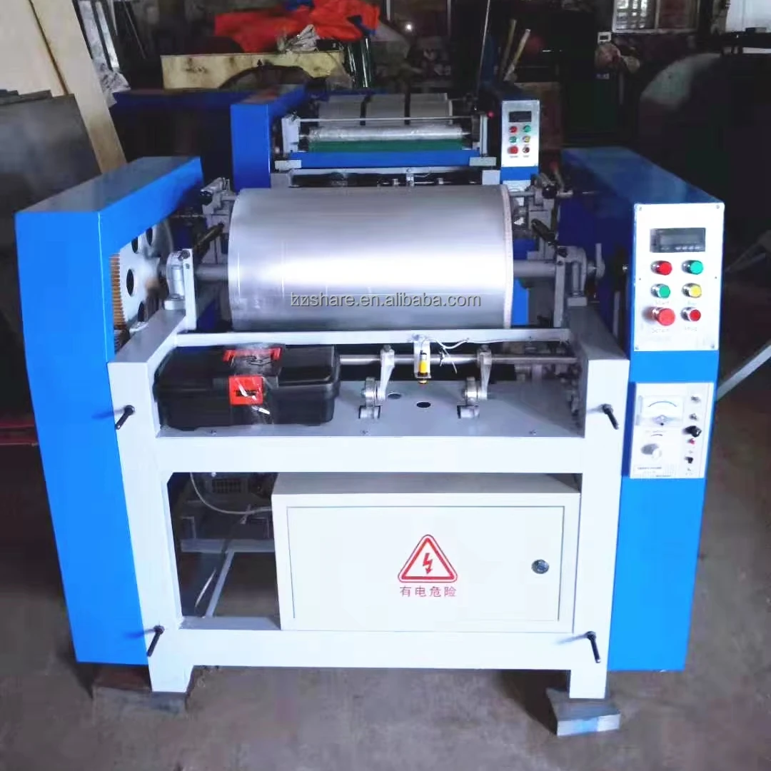 Stampante semi automatica per la stampa su sacchetti di plastica