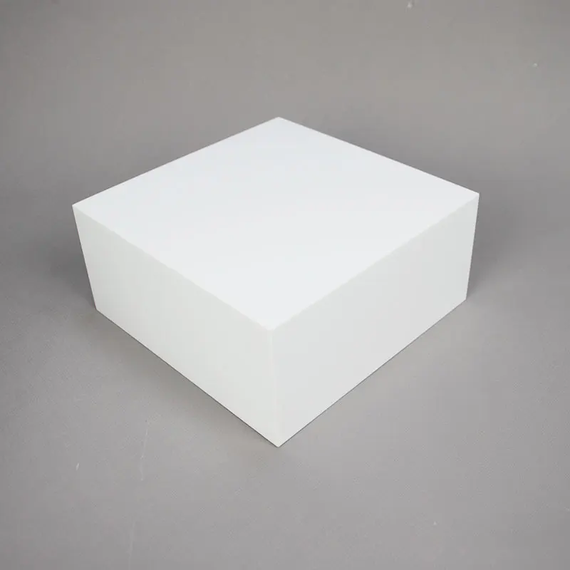 Factory Custom Acrylic Display Cube Buffet Acrylic Display Box for Wedding and Party White Cupcake Dessert Display Riser