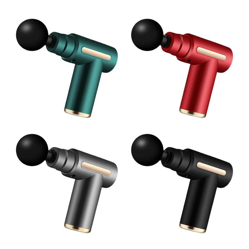 New Mini Portable Handheld Deep Tissue Massage Gun Super Quiet with Adaptive Power Regulation for Body Use