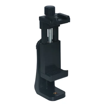 KALIOU D007 ABS Plastic Mobile Phone Holder With 360 Degree Rotate Hot Boot Live Clip for Smartphone Desktop Mini Tripod detail image