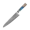 Couteau de chef 9 pouces - bleu