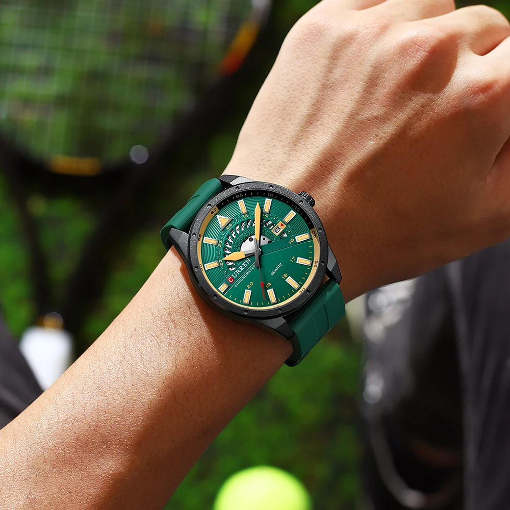 CURREN 8421 Watch - Luxury Quartz Wristwatches for Men