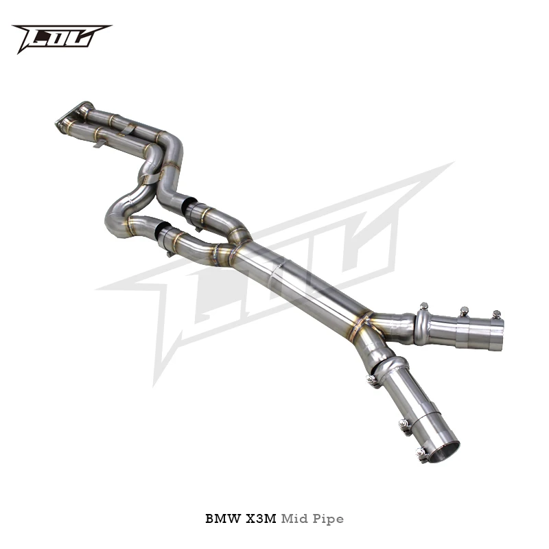 BSK Exhaust Midpipe with Z/X Pipe for BMW X3M/X4M F97/F98 3.0T