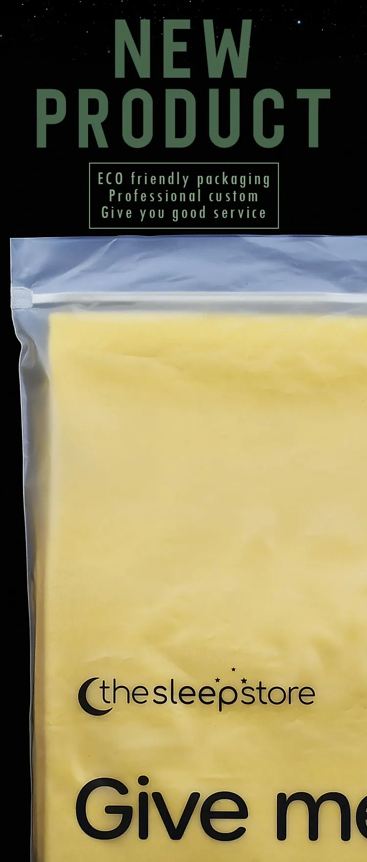Color logo custom frosted plastic zipper bag reusable zip lock bag transparent packaging 100% biodegradable factory
