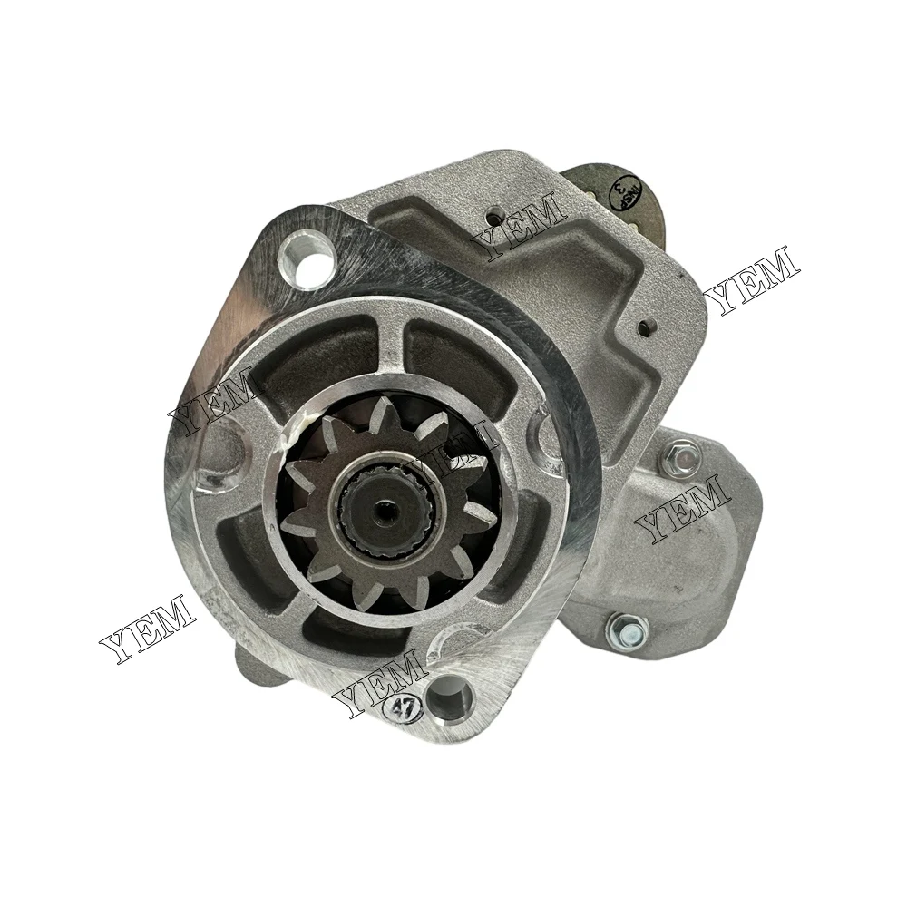 12V Starter Motor 1E456-63010 for Kubota V3800 Engine Part 3