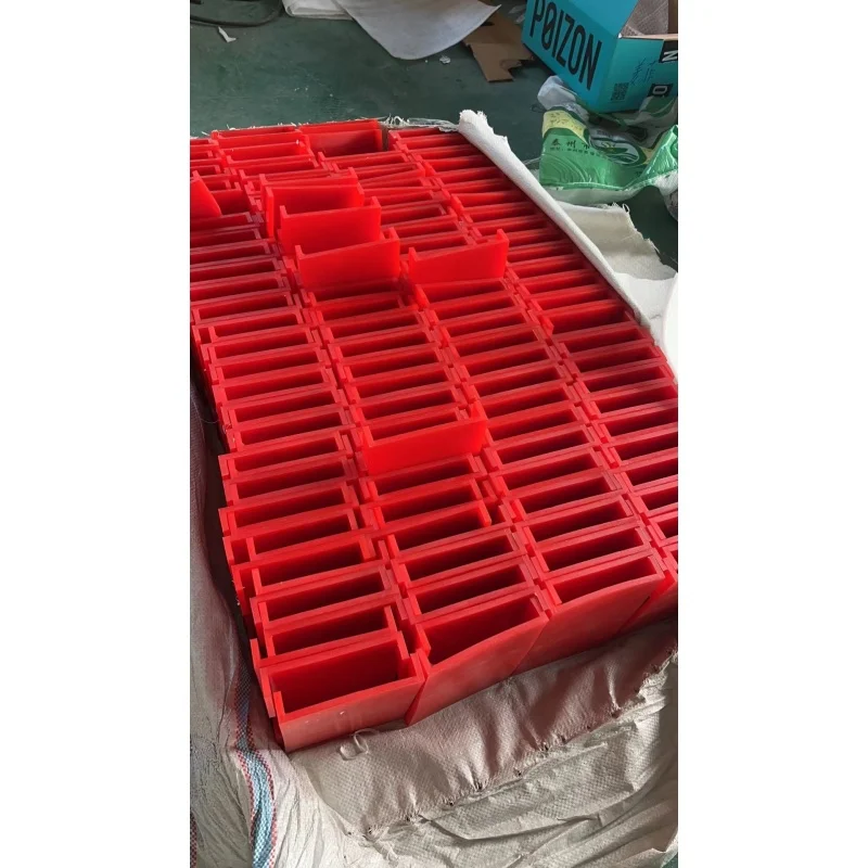 OEM Extreme Duty PU Isolation Pads Custom Polyurethane Parts with Cutting Processing Service