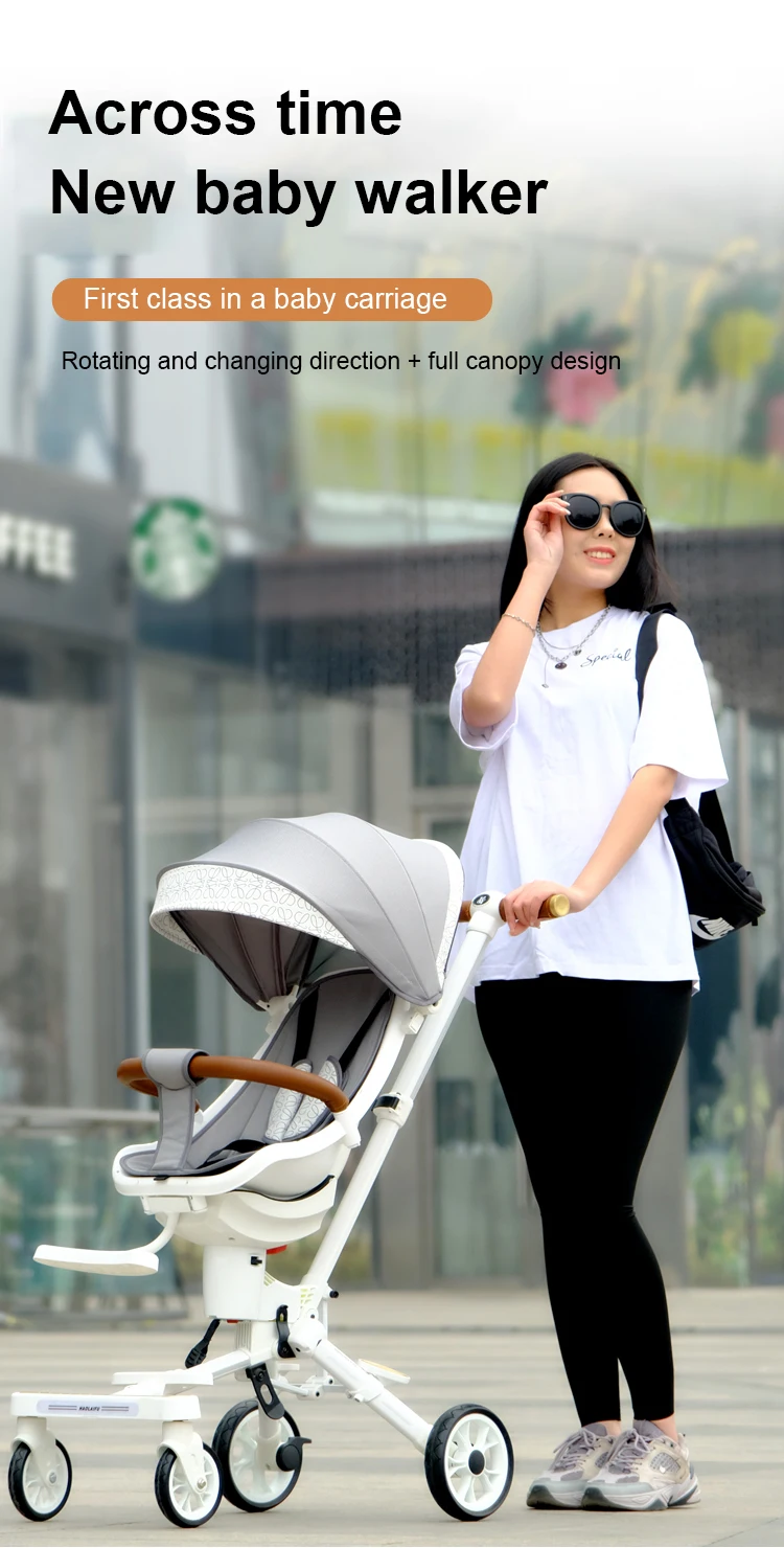 Lightweight small folding Luxury Folding baby carriage multi-functional Baby stroller