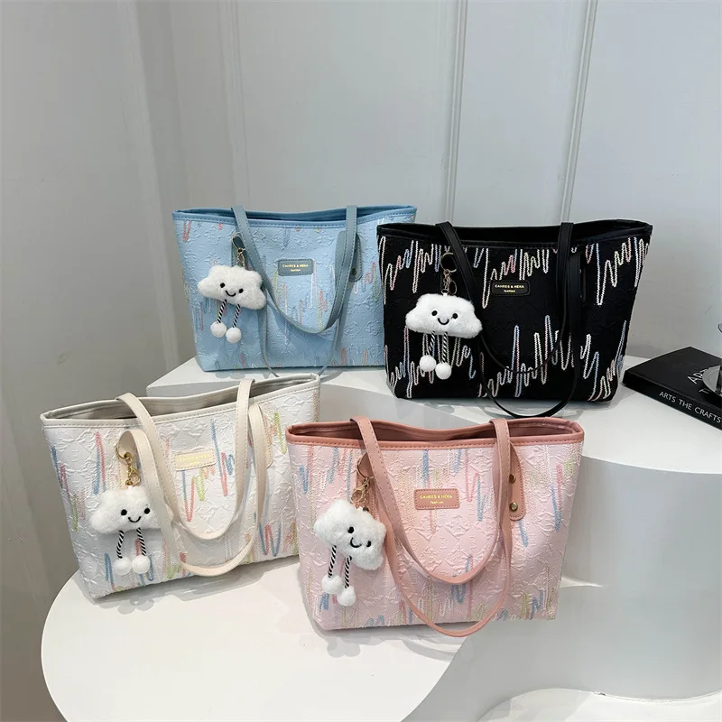 Fashion Ladies Large Capacity Handbags High Quality Shoulder Bags Designer New Elegant Women Top Handle Tote Bag Female