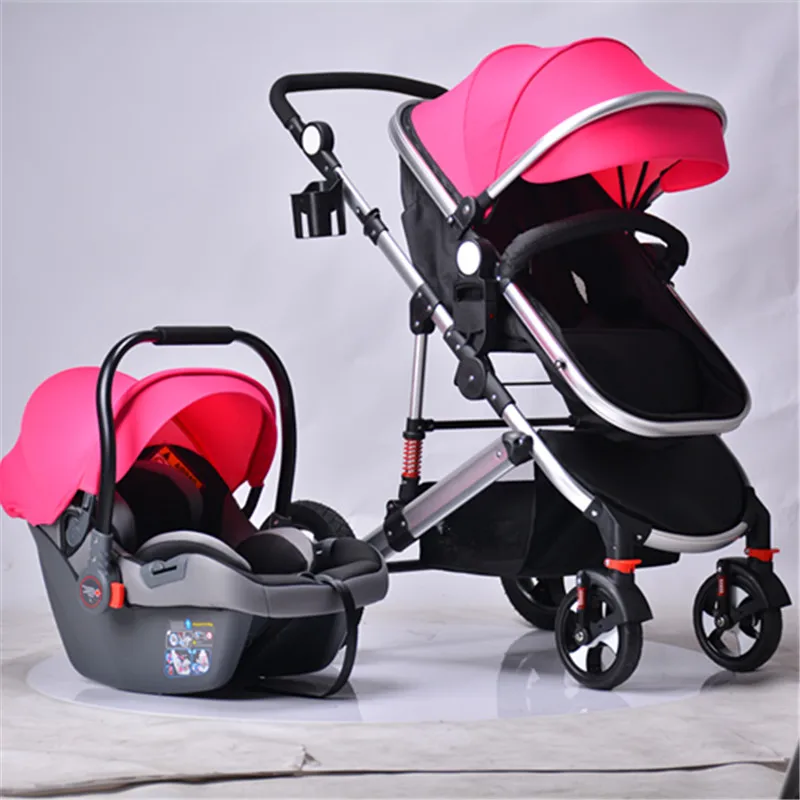 Foldable Baby Girl Pram 818 smart red pink baby stroller Alibaba