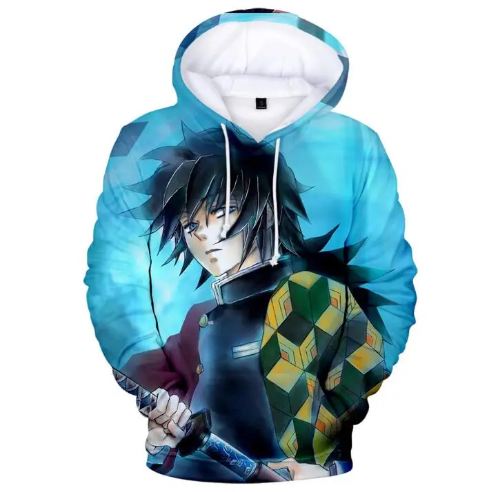 Cheap 90s Anime Demon Slayer Hoodies Kanroji Mitsuri Sweatshirts Pullovers  Unisex Sudadera Felpa Moletom Print Zipper Coat Cozy Tops  Joom