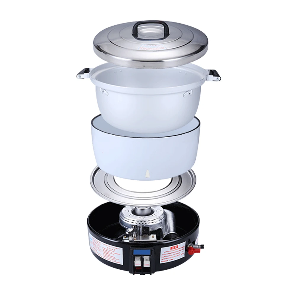 Simple Operation Large Capacity Commercial Gas Rice Cooker