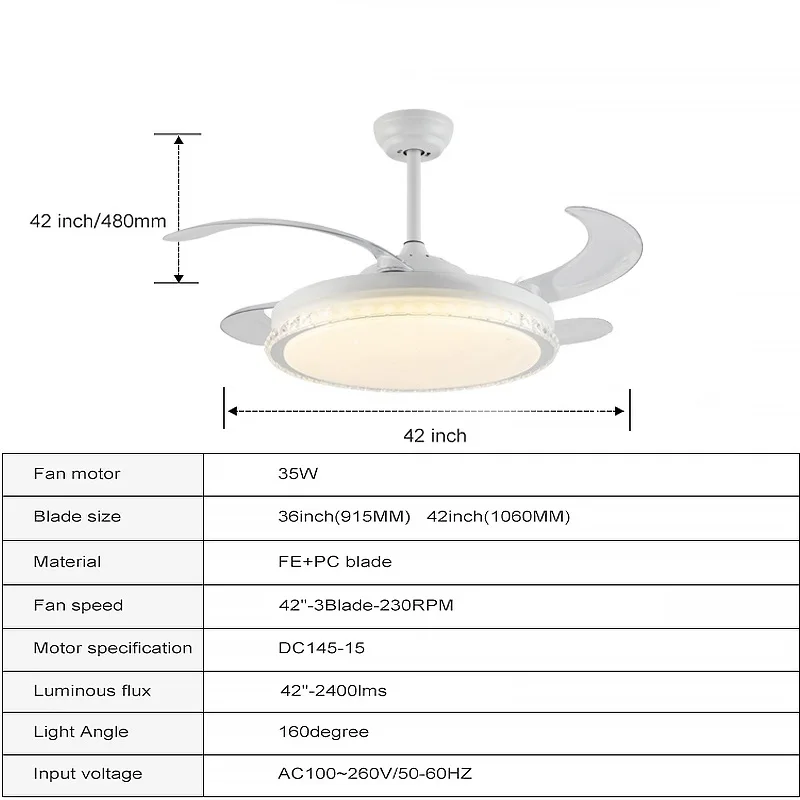 Ceiling Fan, BLDC, FSD8003 - detail 4