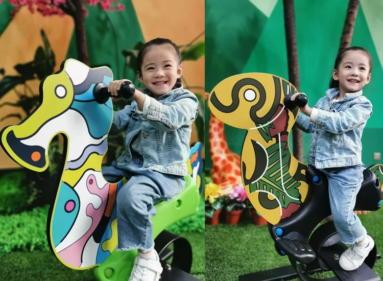 Hot Sale High Quality Children Spring Rocking Horse Compact HPL Board Seesaw Outdoor Preschool Play Equipment Hot Sale High Quality Children Spring Rocking Horse Compact HPL Board Seesaw Outdoor Preschool Play Equipment