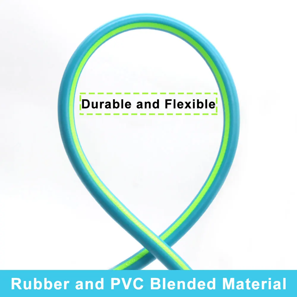 Factory 25ft High Quality Pvc And Rubber Garden Hose Hot Sale 3 layer