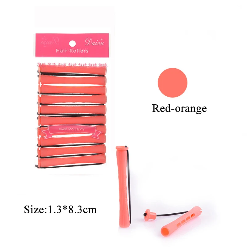Wholesale Custom Multi-Size Hair Perm Rods DIY Hairdressing Tools Plastic Hair Rollers Cold Wave Rods for Long Short Hair