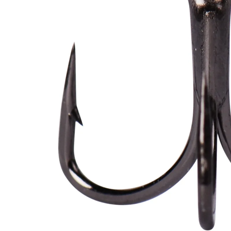  Mustad KVD Elite Triple Grip Treble 2X Short 1X Strong, 8,  Black Nickel : Fishing Hooks : Sports & Outdoors