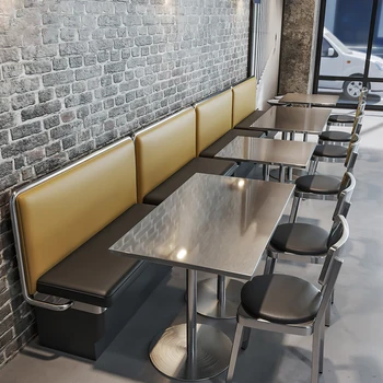 Retro Stylish Single Seat and 2 Seaters Sofa Restaurant lounge bar restaurant furniture