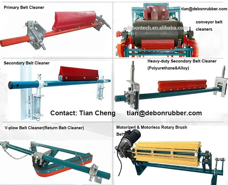 Polyurethane Blade Conveyor Belt Scraper Cleaner