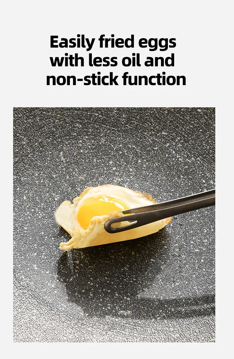 Korean Safety Coating Healthy Smokeless Aluminum Outdoor Camping Double Bottom Induction Non Stick Barbecue Griddle Grill Pan