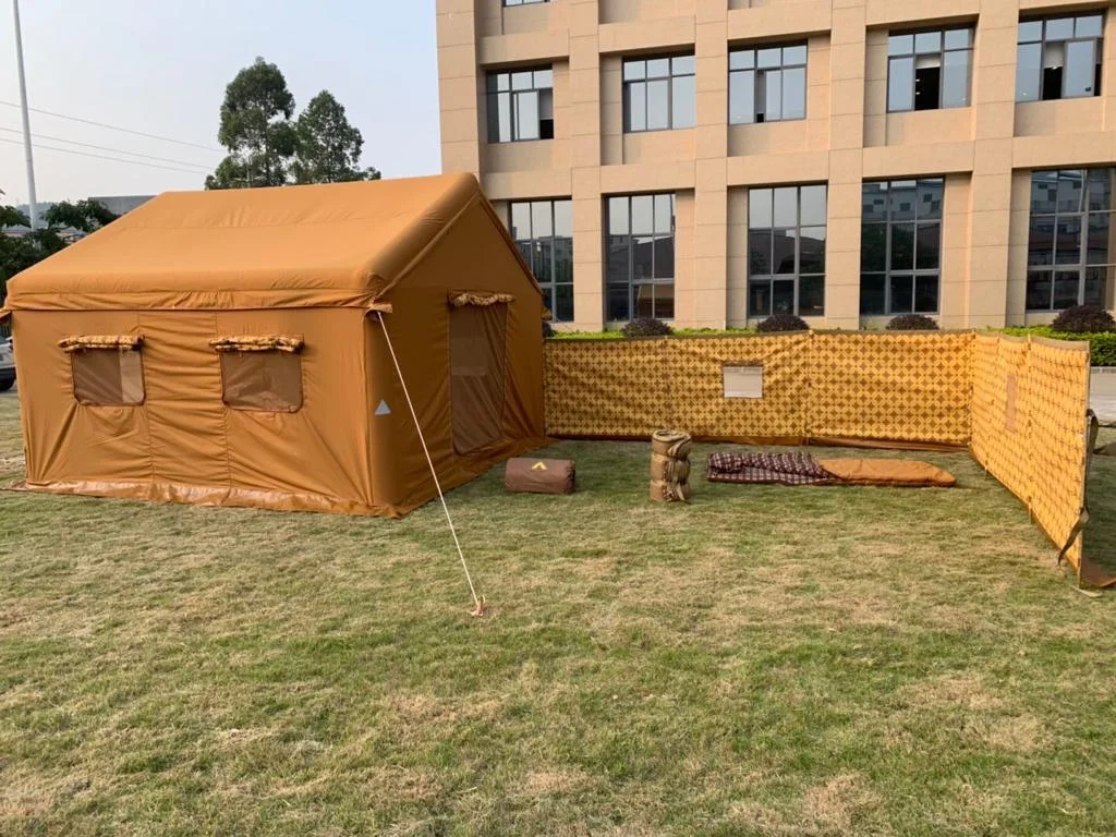 Ifunwod 5m Qatar Canvas Tent Waterproof Outdoor Traveling Hiking Air