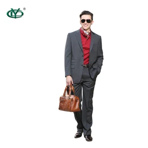 100% Wool Fabric High Quality Men Dress Suit Men Suits 2 Pieces Supplier