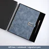 Coffret cadeau costume bleu foncé