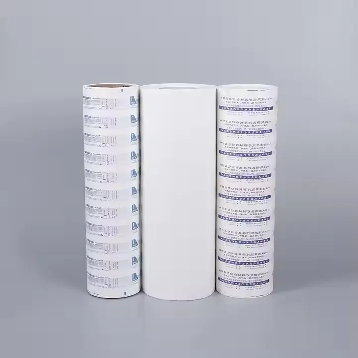 Custom Bond Paper Roll Puncture Tear Resistant Coated Blister Packaging for Medical Pharmaceutical Industry Custom Printing