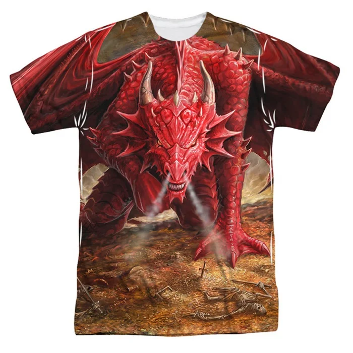 Red Dragon Sublimated New Design T Shirt For Men Short Sleeve O Neck Collar Customized Size And Color Buy Dragon T Shirt Sublimated T Shirt Men T Shirt Product On Alibaba Com