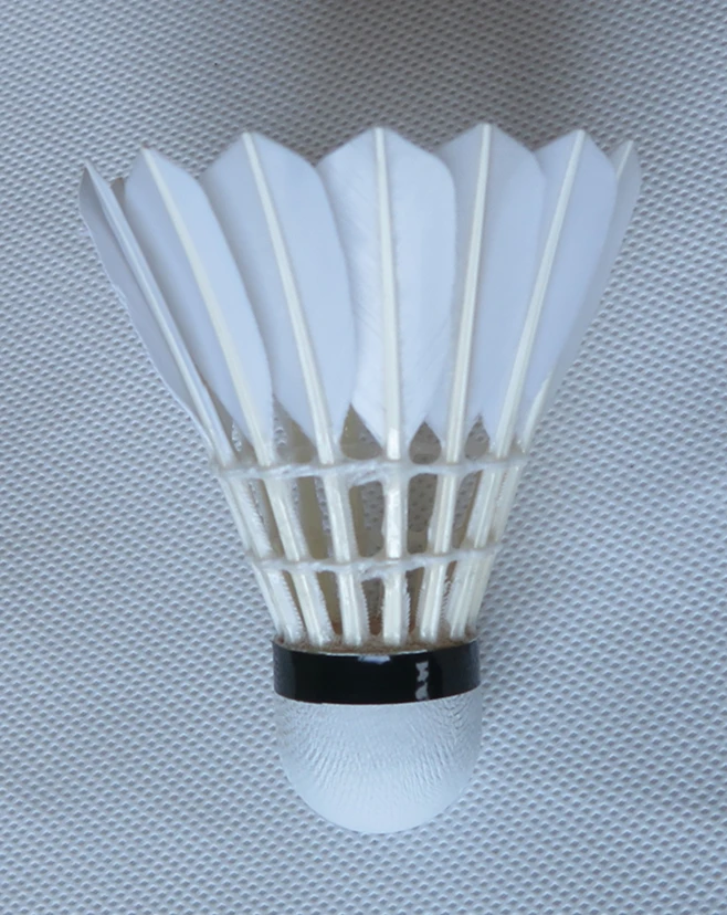 Wholesale Price Customized Goose Feather High Quality Outdoor Durable  Badminton Shuttlecock