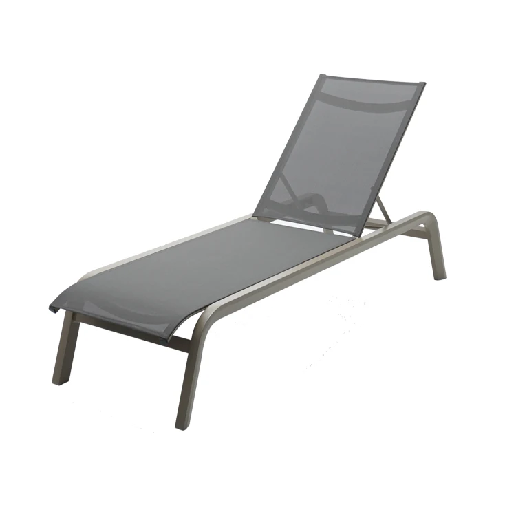 mesh beach lounger