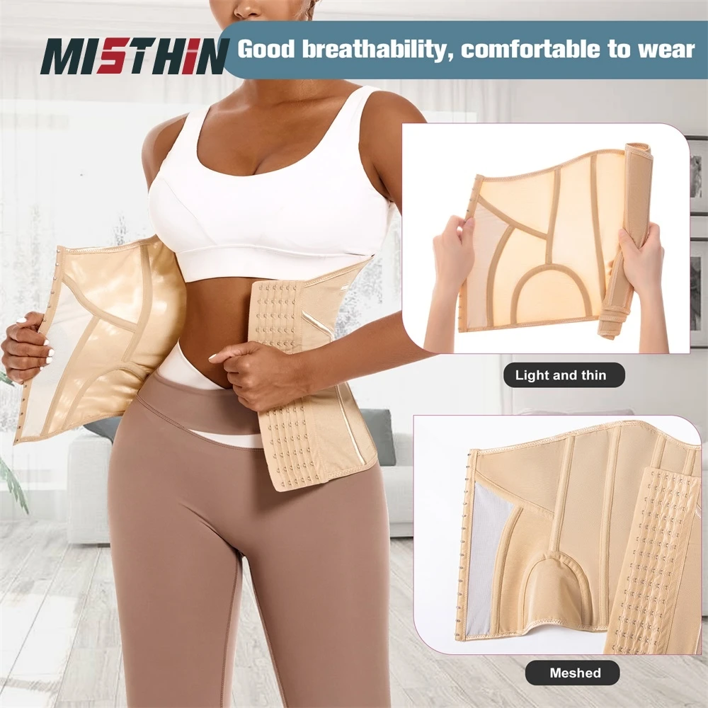 Custom Wrap Coset Waist Shaper Trainer Belt Women Body Waist Cinchers Lady Firm Tummy Control Shapewear for Women