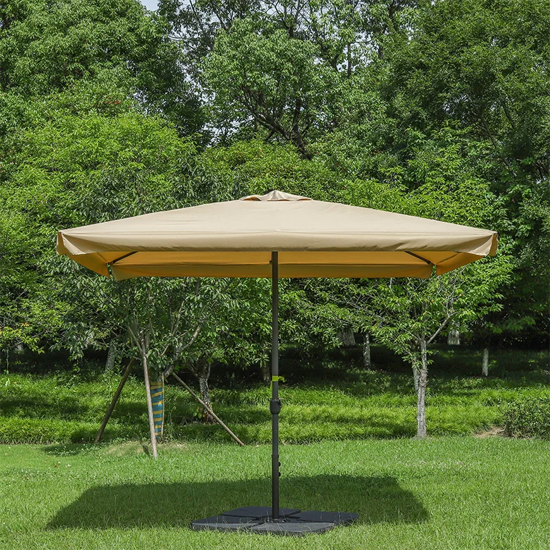 Cheap China Factory Wholesale Big Size Outdoor Parasol Restaurant Parasol Patio Umbrella For Garden Table